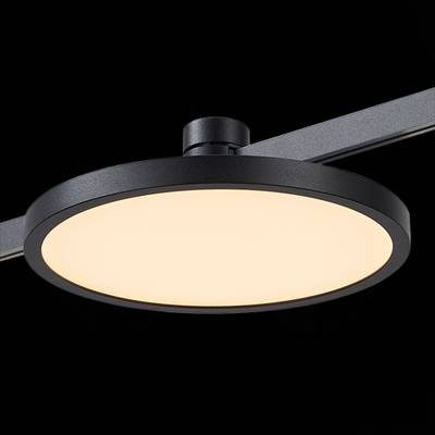 ST818.406.12 Магнитный трековый светильник FARM Черный LED 1*10W 3000K 500Lm Ra90 120 IP20 D168xH54 24V