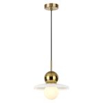 5014/1B MODERN ODL23 295 золотой/белый/белый матовый металл/стекло Подвес G9 LED 5W HATTY