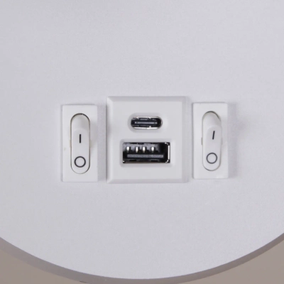 86203-9.2-001KT LED12W+USB WT светильник настенный Reluce, LED