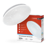 Светильник светодиодный DECO ГЛОРИЯ 36Вт 6500К 3240лм 230В 380х55мм IN HOME 4690612025117