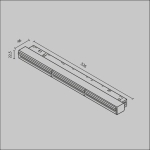 Трековый светильник Парете / Parete Exility 2700-6000K 18W 120° Dim Smart, TR106-4-18W-DS-W. TM Maytoni