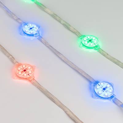 Модуль управляемый VISOR-SPI-5060-6-24V RGB 120deg (D40x12mm, 1.5W, IP68) (Arlight, Пластик, 3 года)