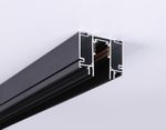 Шинопровод низковольтный встраиваемый в натяжной потолок Magnetic GL3262 BK черный 3000*62.72*53.15