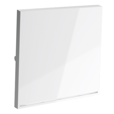 VLS000201 Клавиша для выключателя/переключателя одноклавишного с подсветкой, S70 (белый глянцевый). (ТМ Maytoni)