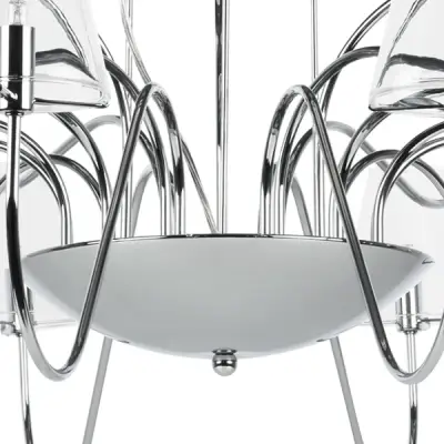 758214 Люстра подв. DIAFANO 21х40W G9 ХРОМ/ПРОЗРАЧНЫЙ Lightstar