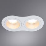 Точечный встраиваемый светильник Arte Lamp ALKES A2161PL-2WH, 2хGU10