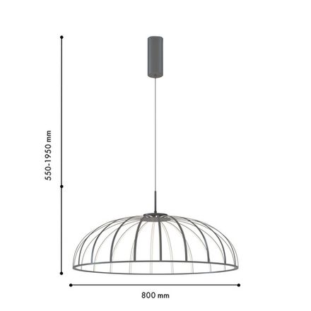 Подвесная люстра Vertex 4285-8P. ТМ Favourite