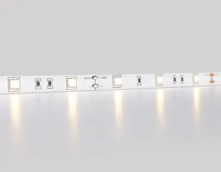 Светодиодная лента GS1801 5050 30Led/ 7.2W m/ 12V IP20 3000K/ 5000*10*1.87mm/ кратность резки 100mm (2 конт.)