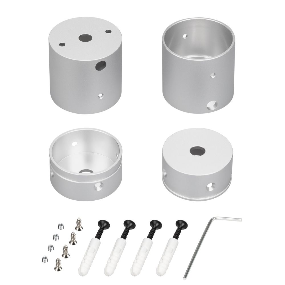 Крепление MOONLIGHT-VT-CEILING-DL-D30-SILVER (Arlight, Алюминий) Крепление MOONLIGHT-VT-CEILING-DL-D30-SILVER (Arlight, Алюминий)