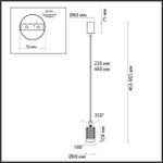 4350/1C HIGHTECH ODL23 281 белый/металл Потолочный св-к IP20 LED GU10 10W AD ASTRUM