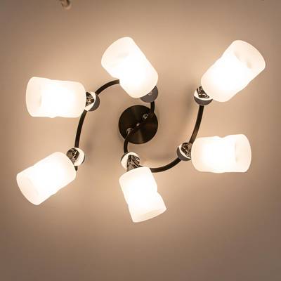 Citilux Сиерра CL119261 Люстра с поворотными плафонами Чёрная