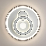 7785/85L PIKO LED SN 607 Светильник металл/белый/бронза LED 85Вт 3000-6500K D490 IP20 пульт ДУ GEMINI