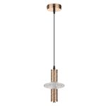 8009/6L LEDIO LN25 золото/прозрачный металл/акрилл Подвес LED 6W 220V 4000K CRISTIE