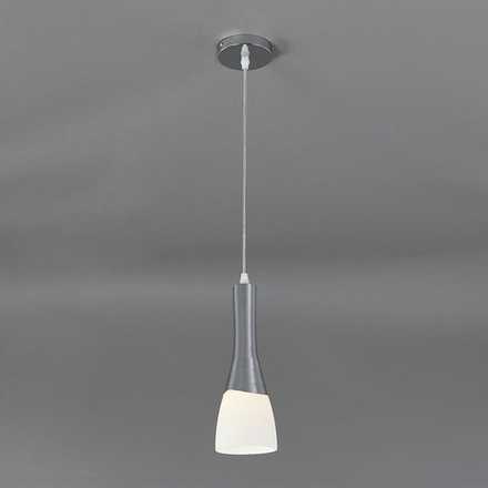 Подвесной светильник Escada 10167/1S E27*60W Chrome/White