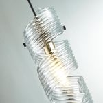 5439/1 MODERN ODL_EX25 87 черный/золото/металл/стекло Подвес/бра E14 1*40W FUSILLI
