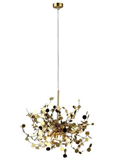Светильник подвесной Crystal Lux GARDEN SP3 D400 GOLD 1860/203