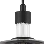 737527 Люстра EMISFERO 8W LED 250LM G ЧЕРНЫЙ/ПРОЗРАЧНЫЙ+ЯНТАРЬ 3000K Lightstar