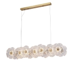 Люстра Грея латунь L95 h200 Led 14*2W (3000K)