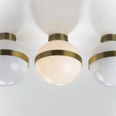 812111 Люстра GLOBO 1х40W E14 antique bronze/white Lightstar