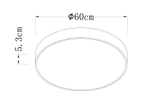 Потолочный светильник Arte Lamp ARENA A2673PL-1BK, 1хLED