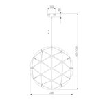 Подвесной светодиодный светильник D600 434/1, LED