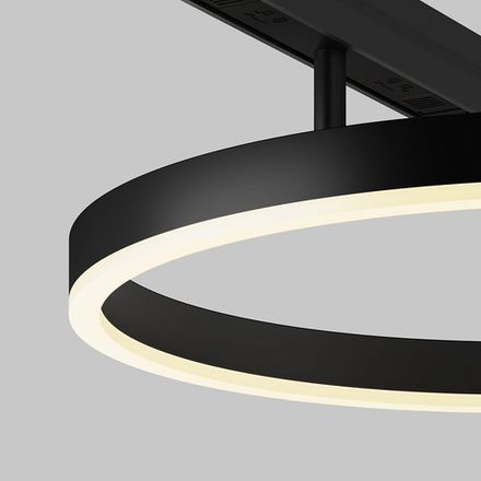 Трековый светильник Rim Exility 3000K 24Вт 120°, TR227-2-24W3K-B. TM Maytoni