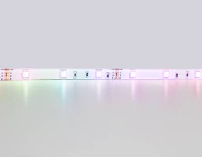 Комплект светодиодной ленты RGB GS2501 5050 30Led/ 7.2W m/ 12V IP65 RGB/ 5000*10*2.87mm/ кратность резки 100mm (4 конт.) (адаптер, вилка, контроллер, пульт в комплекте)