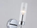 Светильник настенный LH55154 CH/CL хром/прозрачный E14 max 40W 155*100*245