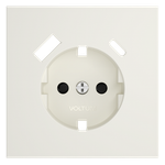 VLS001013 Накладка для розетки с заземлением и защитными шторками, с USB A+C, S70 (хлопок). (ТМ Maytoni)