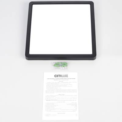 Citilux Бейсик CL738K241V LED Светильник накладной Чёрный