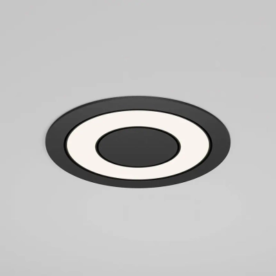 Встраиваемый светильник Вектор / Vector 12 Вт 4000 К 110°, DL102-12W4K-B. TM Maytoni