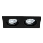 Точечный встраиваемый светильник Arte Lamp TARF A2178PL-2BK, 2хGU10