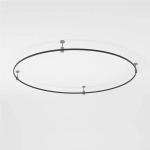 Esthetic Magnetic Шинопровод Round черный Ø1500 85217/00