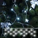 Гирлянда бахрома белый 1,8*0,5м IP20 100-002 белый, LED