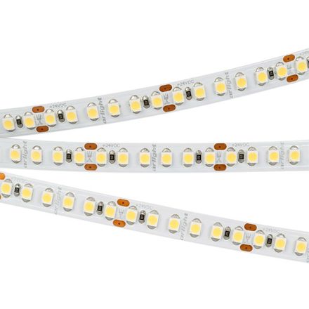 Светодиодная лента RT6-3528-180 24V Warm2700 3x (900 LED) (Arlight, 14.4 Вт/м, IP20)