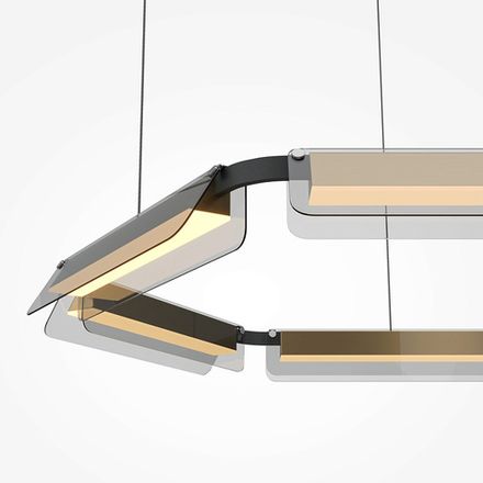 Подвесной светильник Flat 3000К 60Вт, MOD296PL-L60BS3K. TM Maytoni