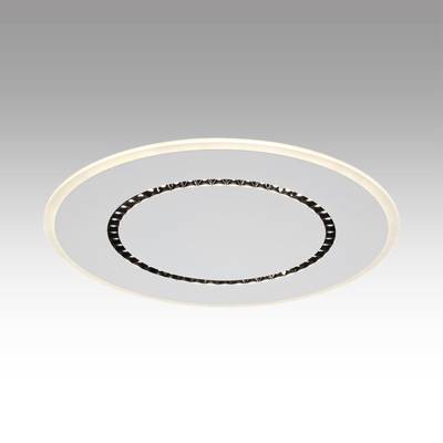 7663/44L MITRA LED SN Светильник пластик/белый LED 44Вт 3000-4000-6000K D600 IP20 пульт ДУ COSMO