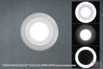 70503-9.0-001TM LED3+2W WH/DL+DL (6500K+6500K) панель светодиодная