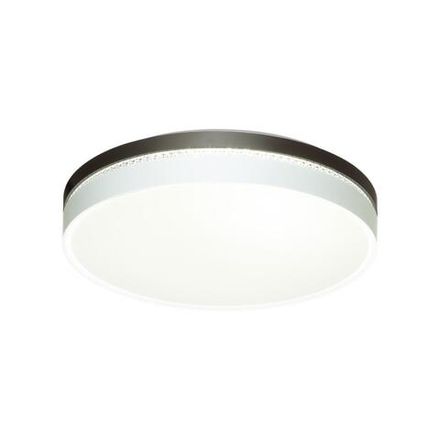 7668/DL COLOR SN 98 Светильник пластик/белый/темно-коричневый LED 48Вт 4000К D415 IP43 NOHAVA BROWN
