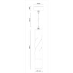 Точечный подвесной светильник Arte Lamp SADR A3280SP-1WH, 1хGU10