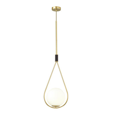 4810/1A PENDANT ODL21 415 золтой/черный/белый Подвес E14 1*40W FLARI