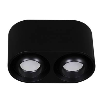 16123-9.5-002 GU10 BK светильник точ.