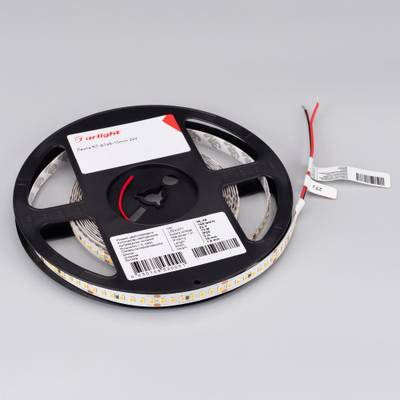 Лента RT-A168-10mm 24V Day5000 CRI98 (17 W/m, IP20, 2835, 5m) (Arlight, Открытый)