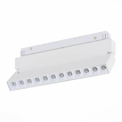 ST364.536.12 Магнитный трековый светильник белый LED 1*12W 3000K 1 009Lm Ra&gt;80 36° IP20 L219xW22xH108 48V