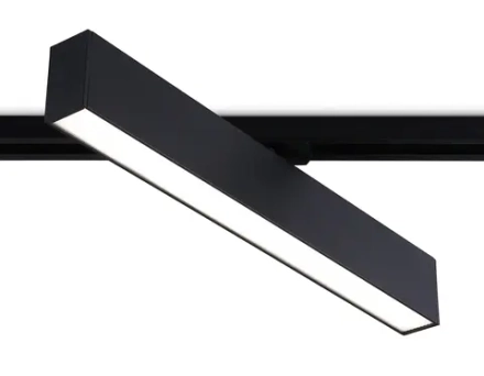 Светильник светодиодный трековый GL6777 BK черный LED 24W 4200K 600*22*48