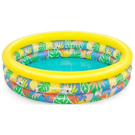 Бассейн круглый надувной 168*38 см, 508 л, Jumbo Hippo 51203 Bestway