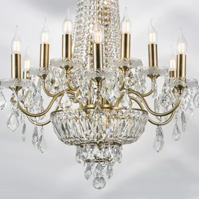 700161 Люстра подвесная CLASSIC 16х60W E14 БРОНЗА Lightstar