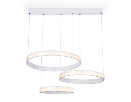 Потолочный светодиодный светильник с пультом FA6161 WH белый 99W 720*500*900 (ПДУ РАДИО 2.4)