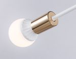 Подвесной светильник в стиле лофт TR80432/6 WH/GD белый/золото E27/6 max 60W D950*730