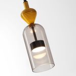 5046/12LB L-VISION ODL24 431 черный/светл.коричневый/металл/стекло/керамика Подвес LED 12W 4000К 1400Лм PALLETA